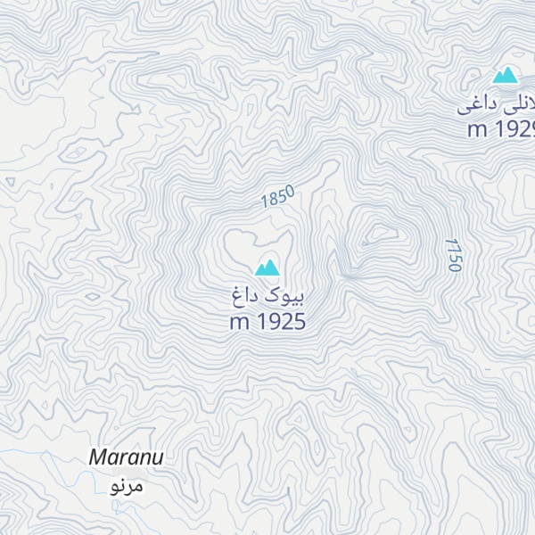Map of بیوک داغ