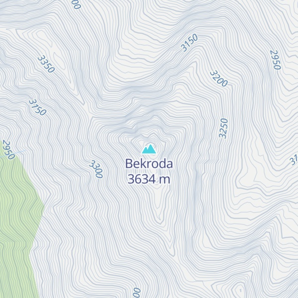 Map of Bekroda