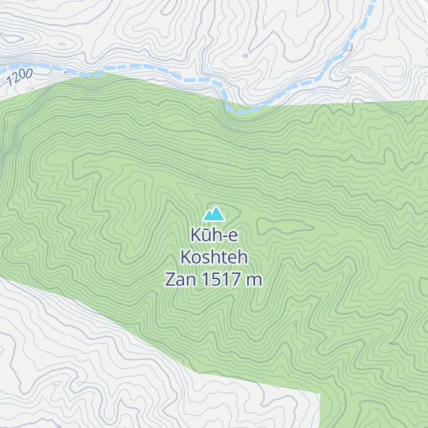 Map of Kūh-e Koshteh Zan