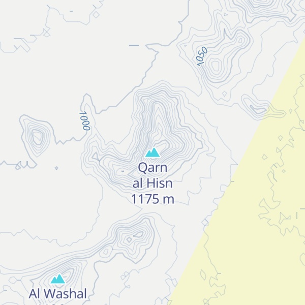 Map of Qarn al Hisn