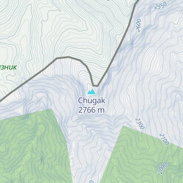 Map of Chugak