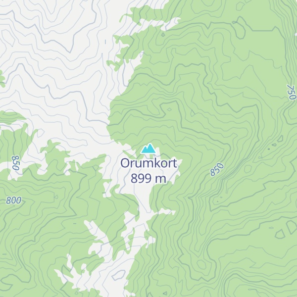 Map of Orumkort