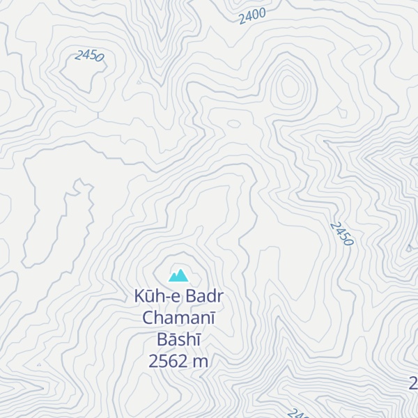 Map of Kūh-e Cher
