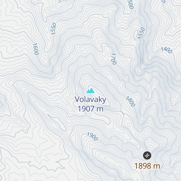 Map of Volavaky