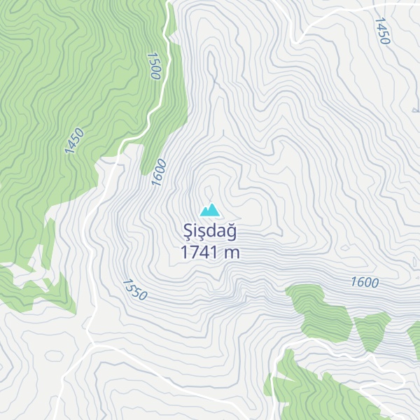 Map of Şişdağ