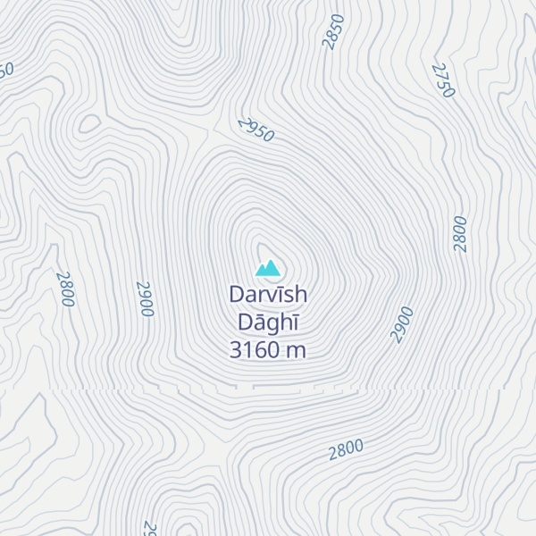 Map of Darvīsh Dāghī