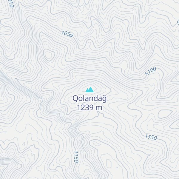 Map of Qolandağ