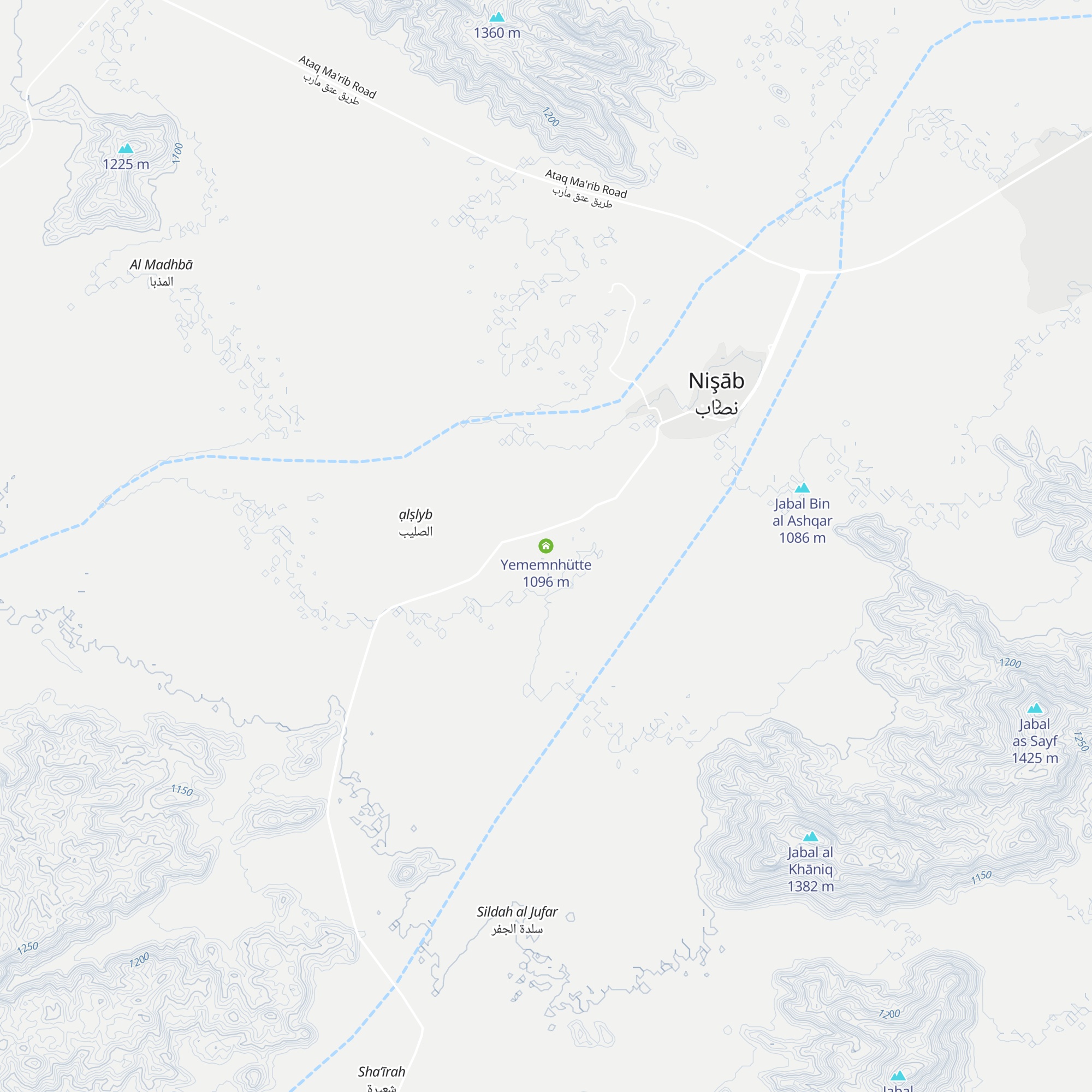 Yememnhütte map