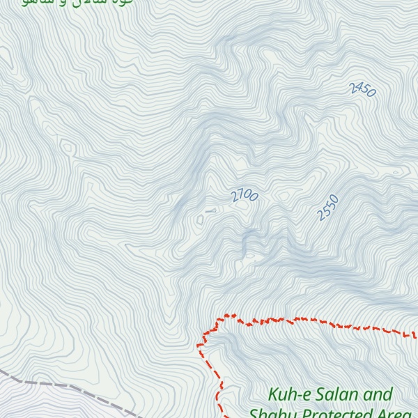 Map of Qal‘eh Gūr
