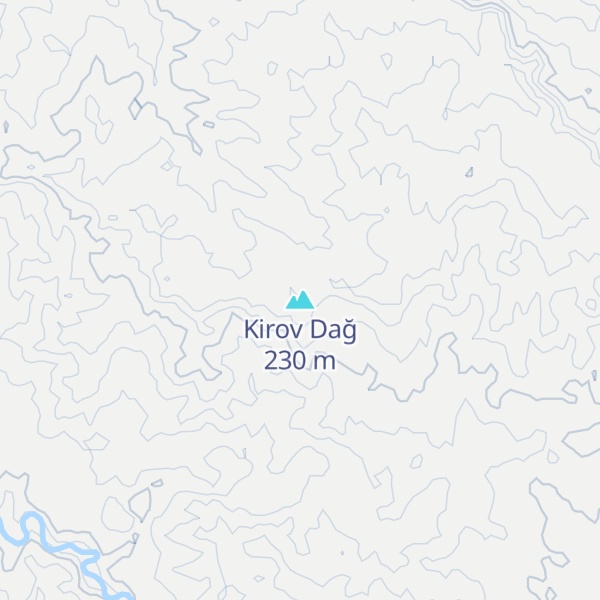 Map of Kirov Dağ