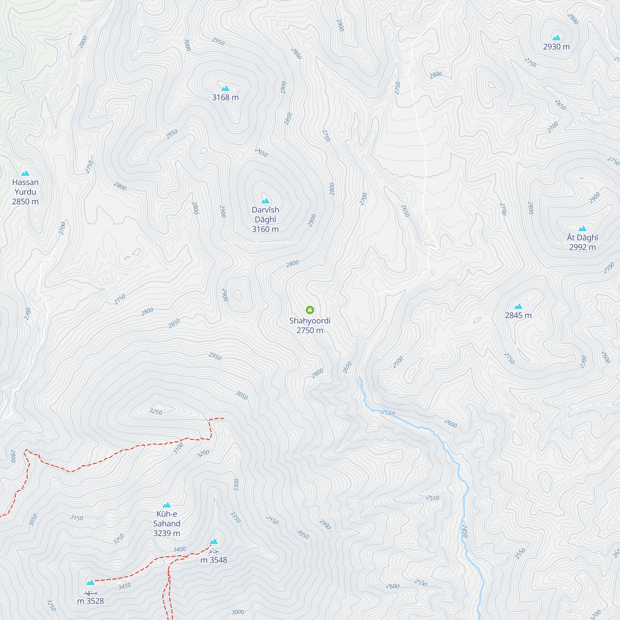 Shahyoordi map
