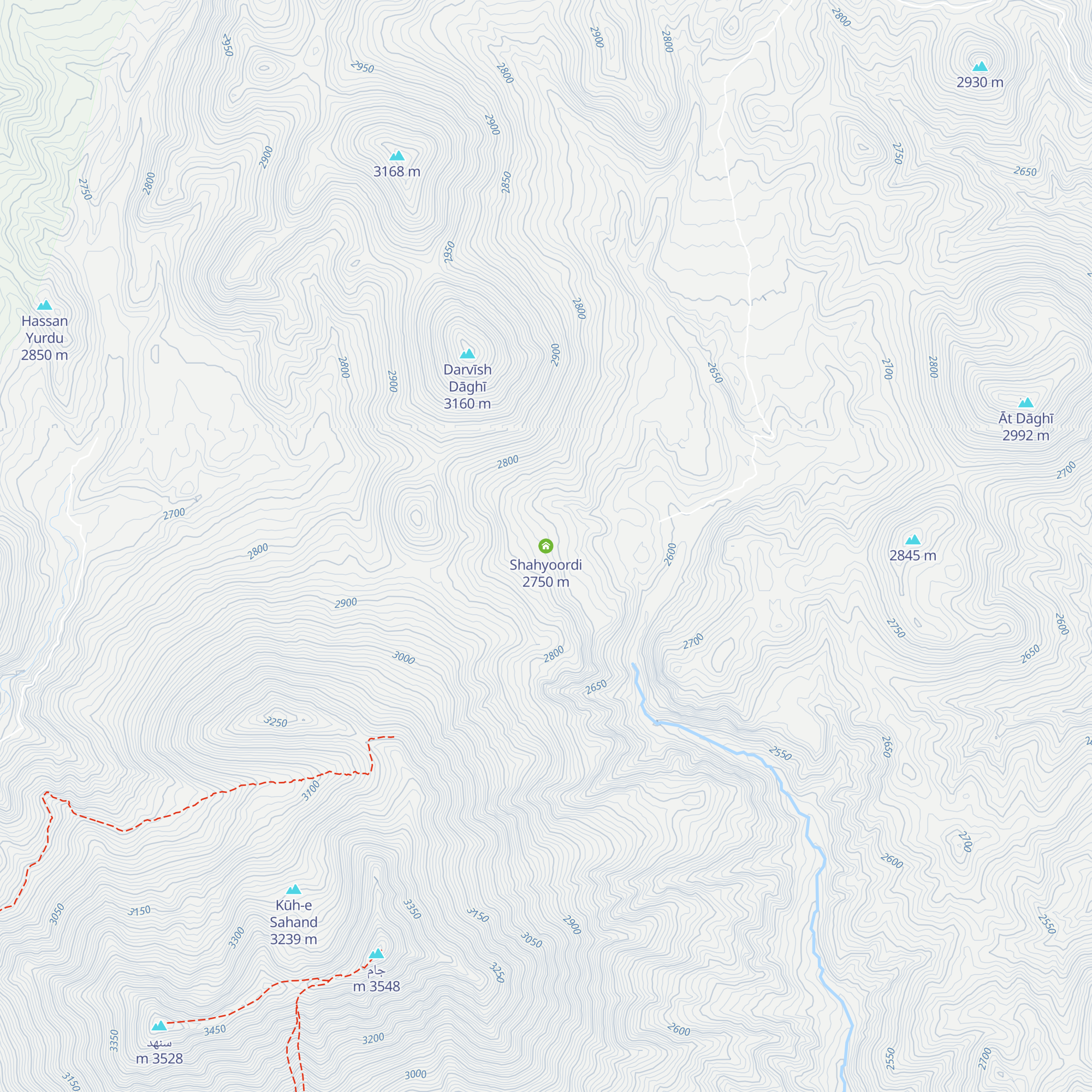 Shahyoordi map