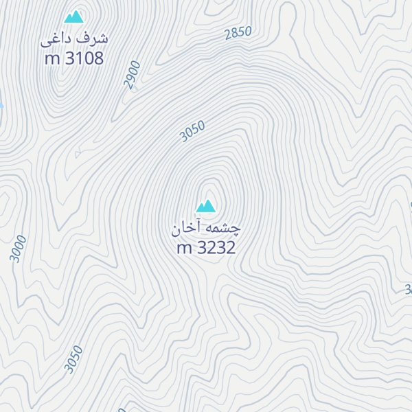 Map of چشمه آخان