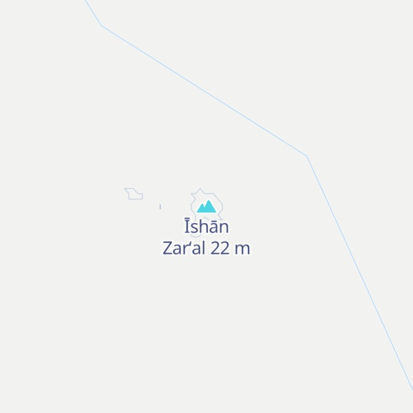 Map of Īshān Zar‘al