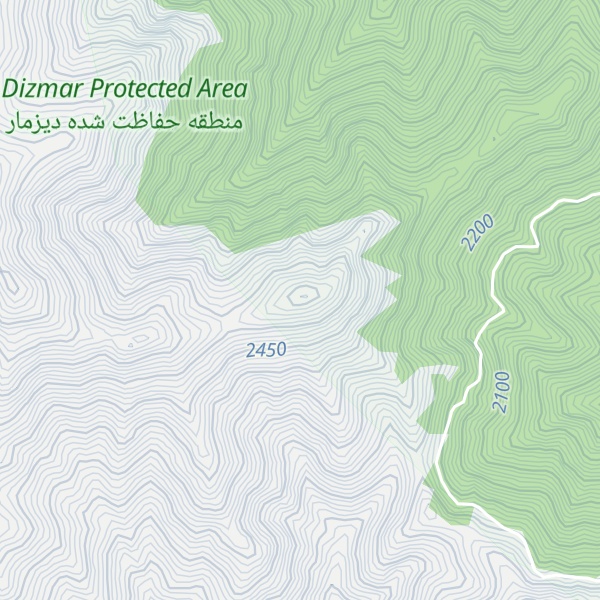 Map of Seyyed Jabrā’īl Dāghī