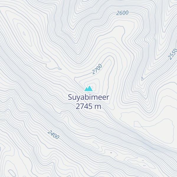 Map of Suyabimeer