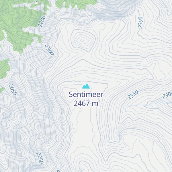 Map of Sentimeer
