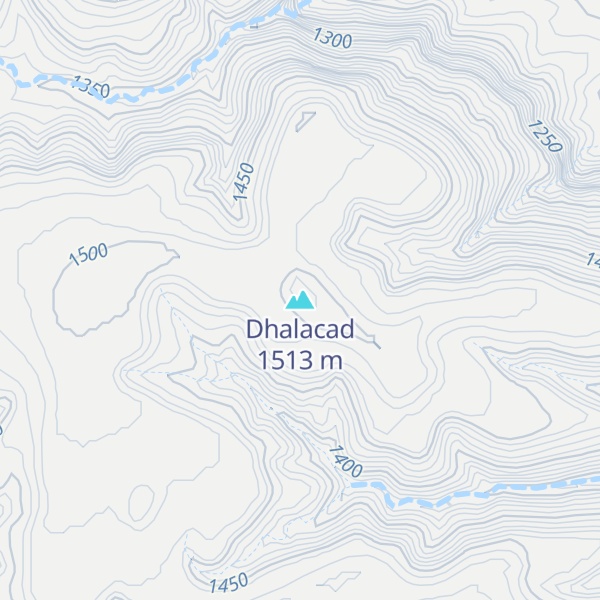 Map of Dhalacad