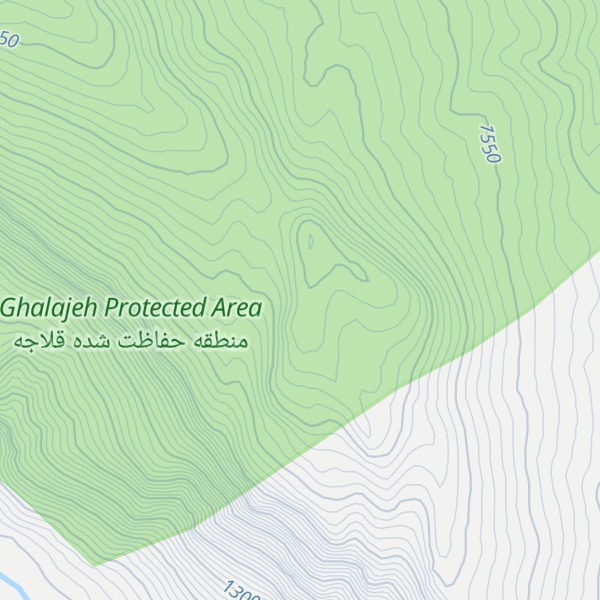 Map of Kūh-e Pīvān