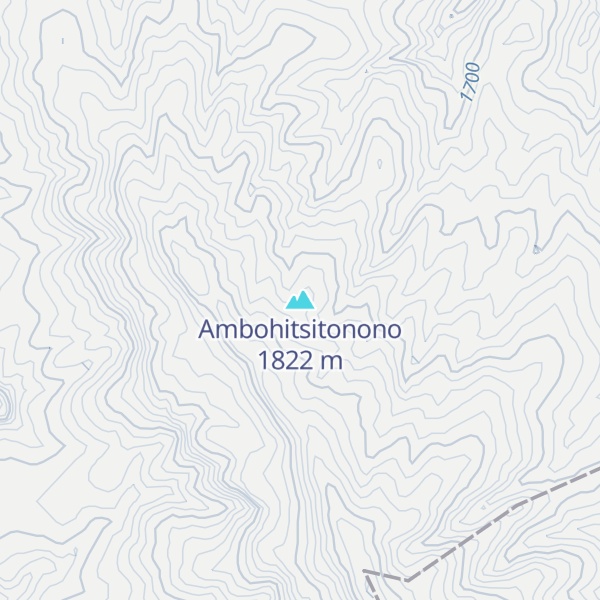 Map of Ambohitsitonono