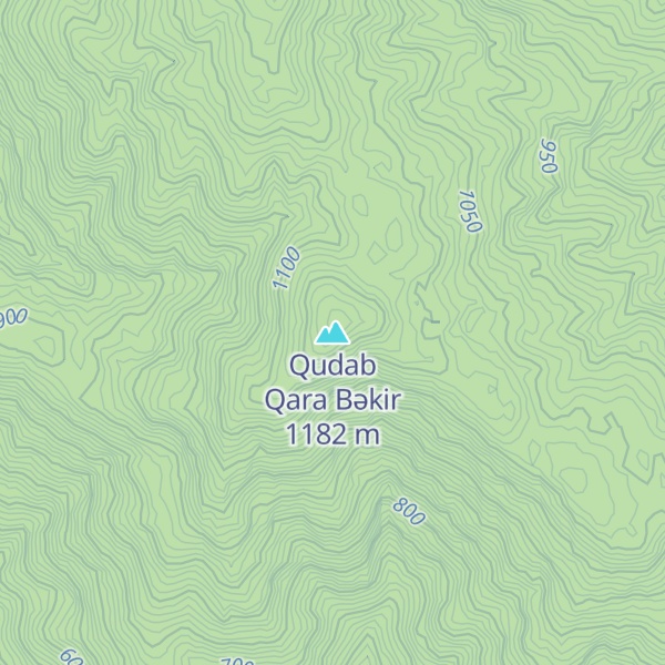 Map of Qudab Qara Bəkir