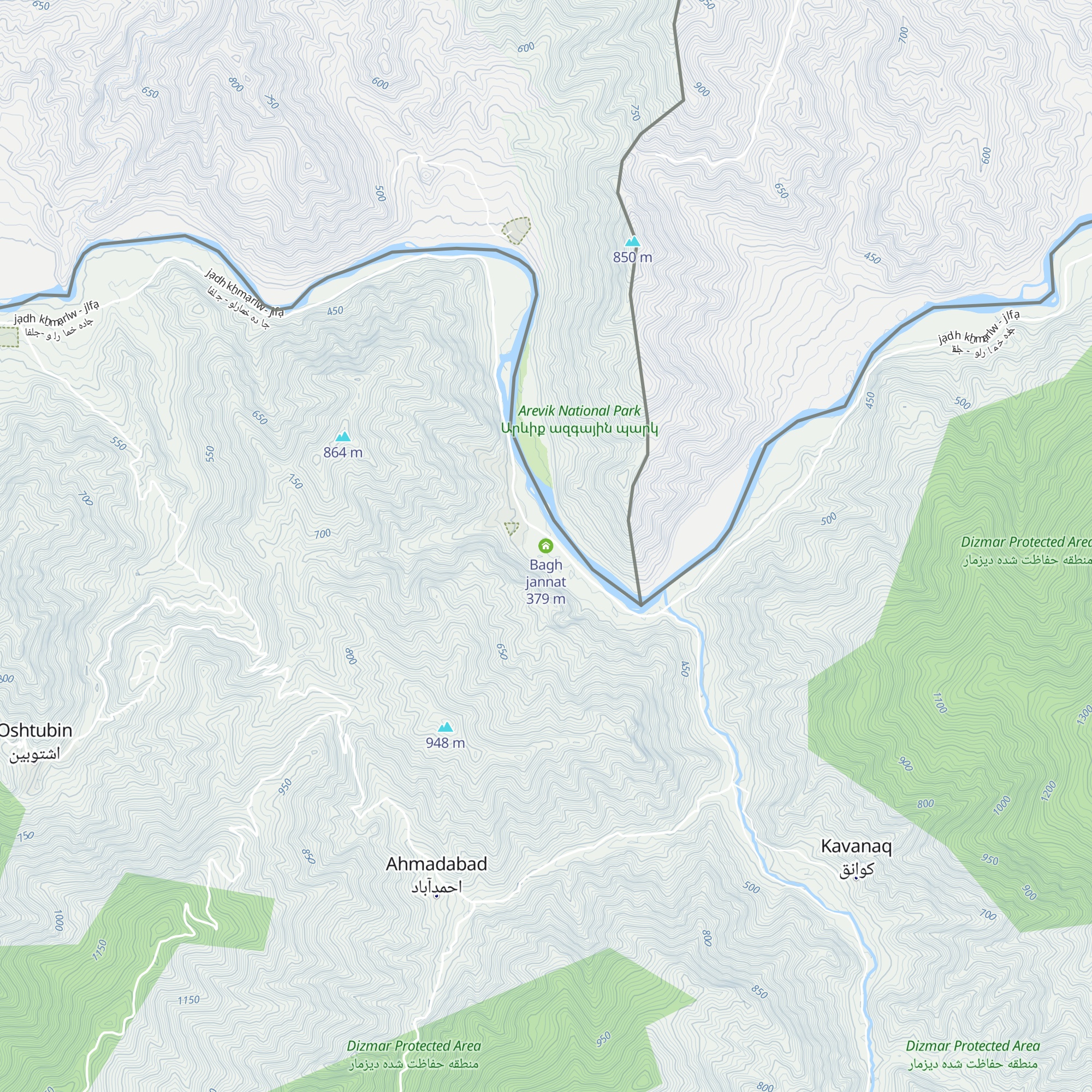 Bagh jannat map