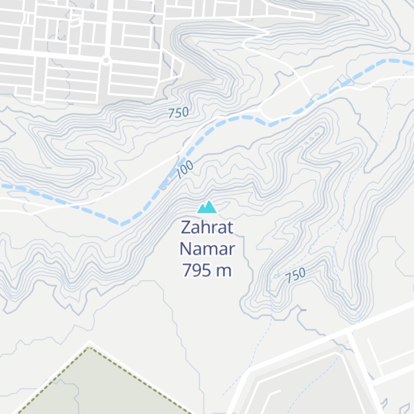 Map of Zahrat Namar