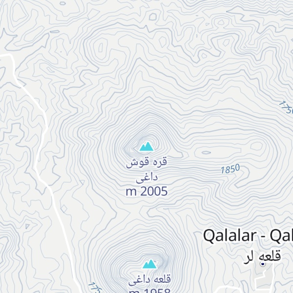 Map of قره قوش داغی