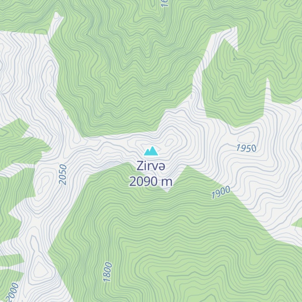 Map of Zirvə