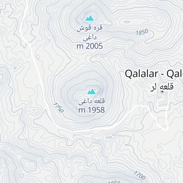 Map of قلعه داغی