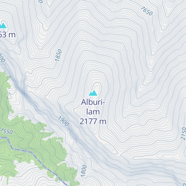Map of Alburi-lam