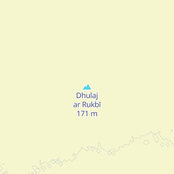 Map of Dhulaj ar Rukbī