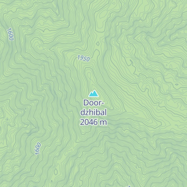 Map of Door-dzhibal