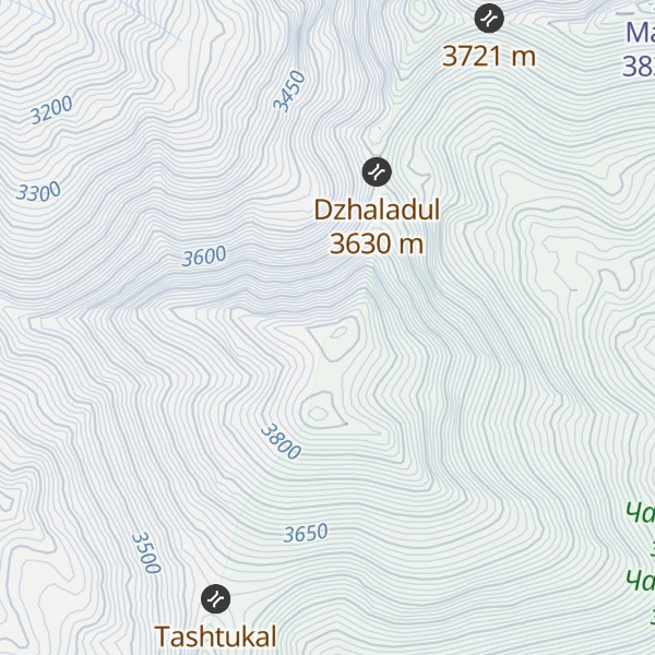 Map of Dzhalabulbeter