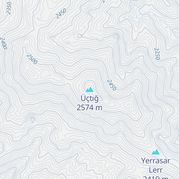 Map of Üçtığ