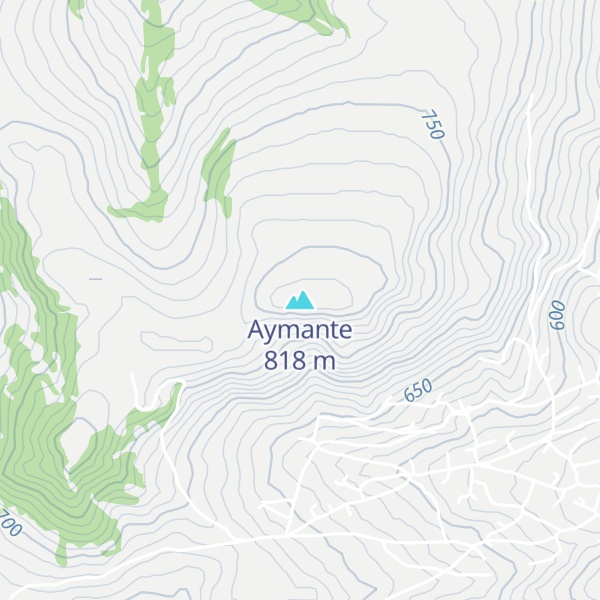 Map of Aymante