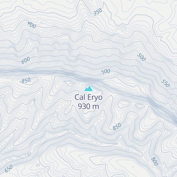 Map of Cal Eryo