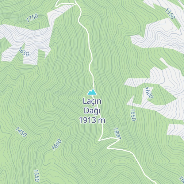 Map of Laçın Dağı