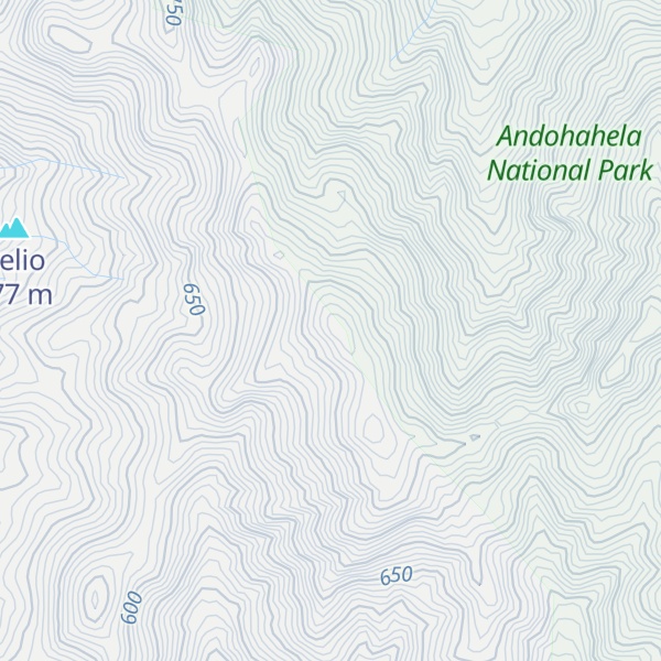 Map of Vohidagoro