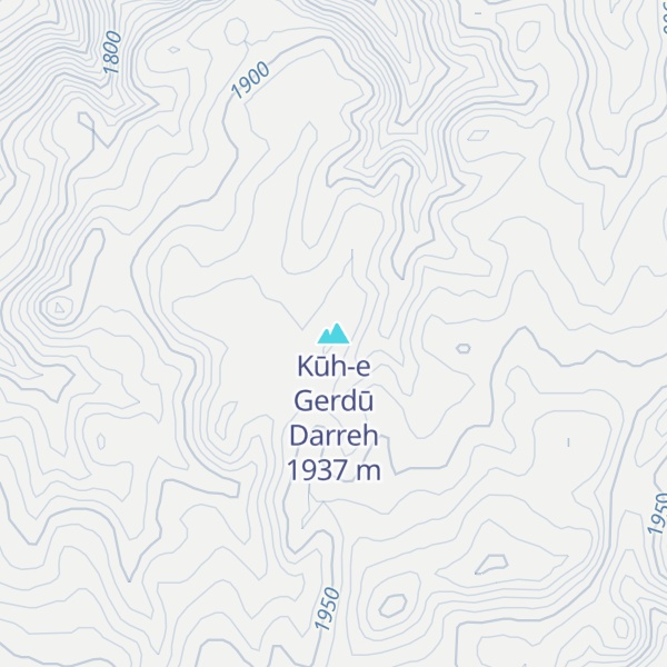Map of Kūh-e Gerdū Darreh