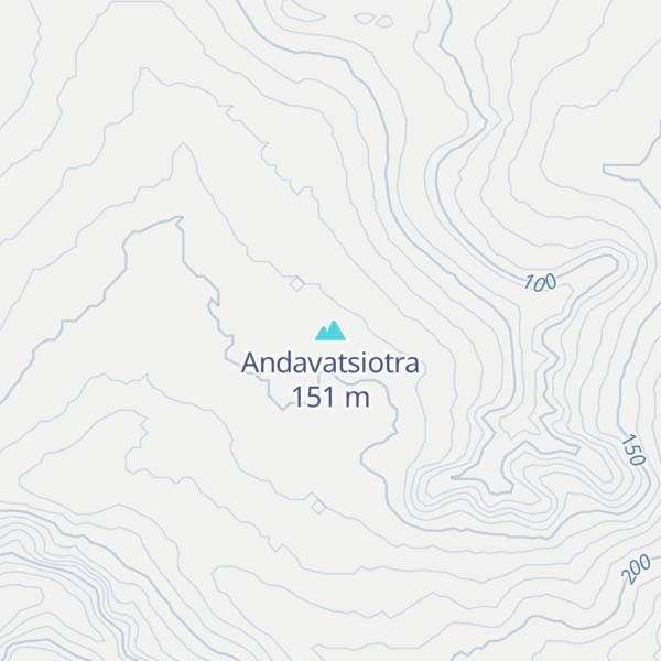 Map of Andavatsiotra