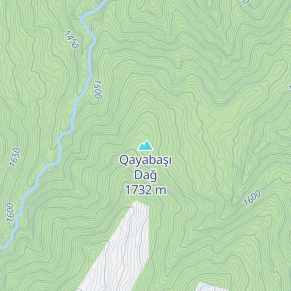 Map of Qayabaşı Dağ