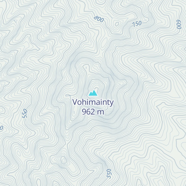 Map of Vohimainty
