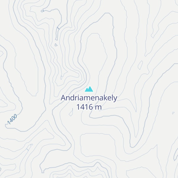 Map of Andriamenakely