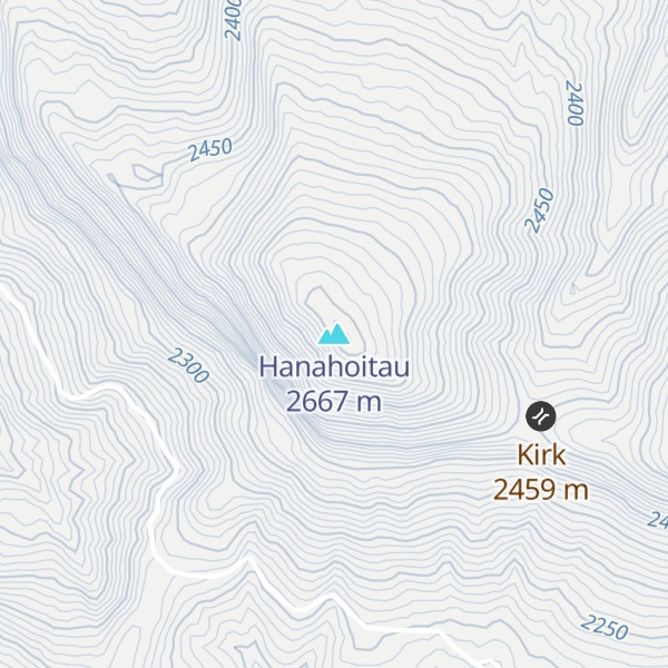 Map of Hanahoitau
