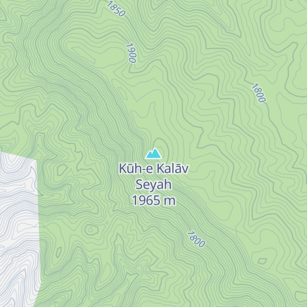 Map of Kūh-e Kalāv Seyah