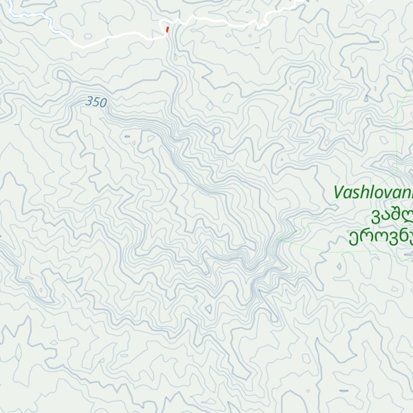 Map of Usakhelo-mta