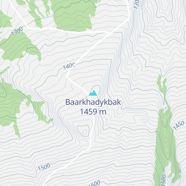 Map of Baarkhadykbak