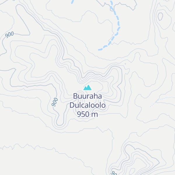 Map of Buuraha Dulcaloolo