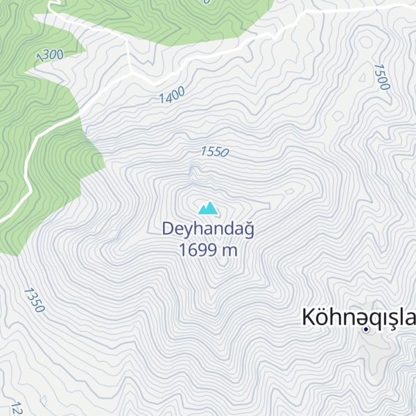 Map of Deyhandağ